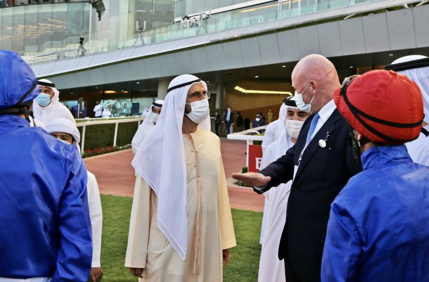  Mohammed bin Rashid attends Super Saturday at Meydan racecourse