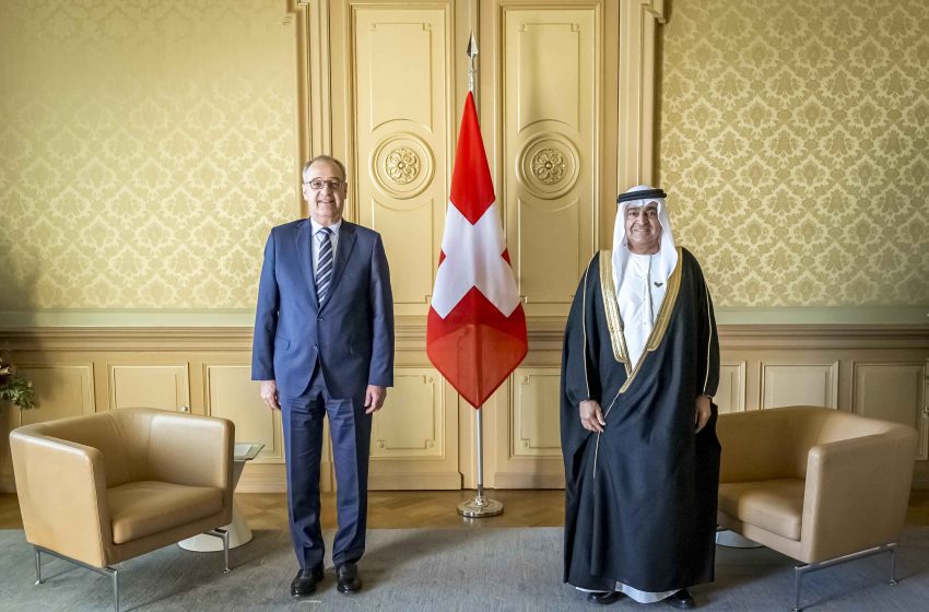  UAE Ambassador presents credentials to Swiss President