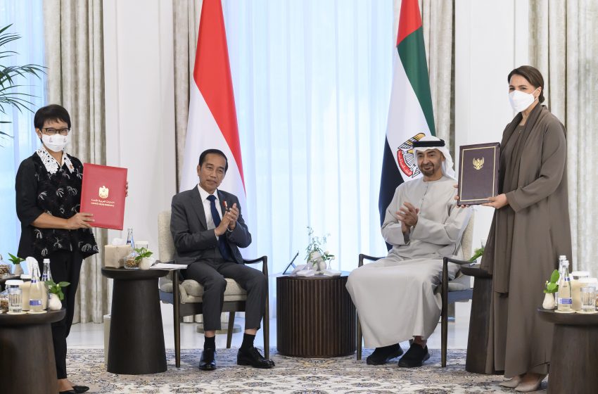  UAE President, Indonesian President witness signing of Comprehensive Economic Partnership Agreement