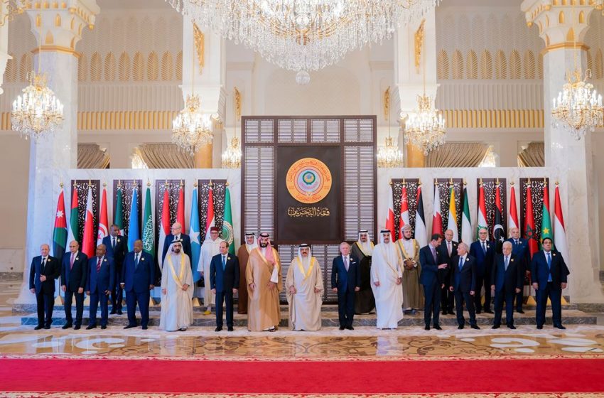  Mohammed bin Rashid attends 33rd Arab League Summit in Bahrain