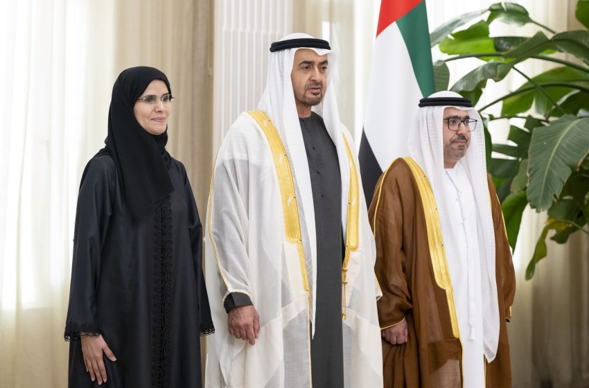  UAE Ambassadors to Paraguay, Guinea sworn in before UAE President