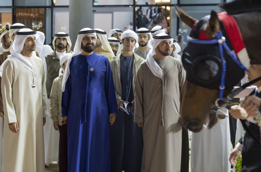  Mohammed bin Rashid attends ‘Fashion Friday’ at Meydan Racecourse